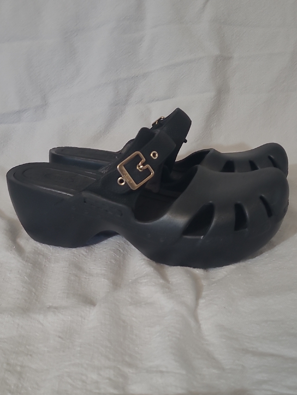DR SCHOLLS Dance On Clog Black Womens 10M